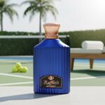 منشور post انستجرام ازرق و ابيض لشركة شحن